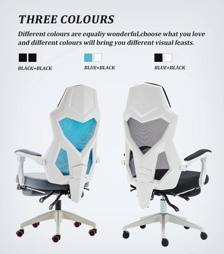 Free Sample China Factory Price Ergonomic Office Chairs with Footrest and Manufacturers for Commercial Use Office Solution