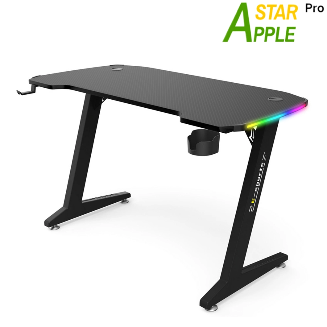 as-A2038re Wholesale Market Computer Parts Modern Wooden Office Furniture Adjustable Gaming Desk