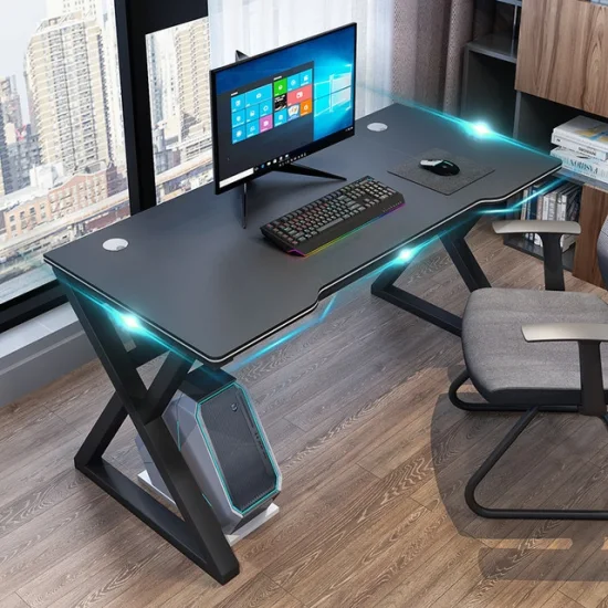 オフィスデスク、ゲームデスク、PCリビングルーム家具、ゲームテーブル、コンピュータオフィスデスク